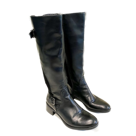 Franco Sarto JESPA boots in black Vegan leather Size 5.5 - Picture 3 of 13
